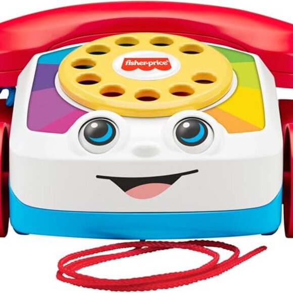 NEW!! Fisher-Price Toddler Pull Toy Chatter Telephone Pretend Phone!! - No Box!! - Picture 5 of 6